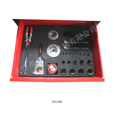 Glass punching tool car