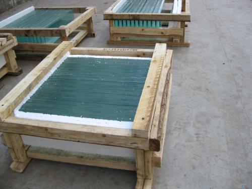 Composite fireproof glass