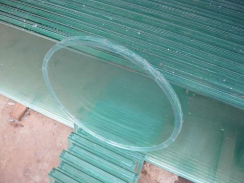 Composite fireproof glass