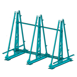 Special custom glass shelving