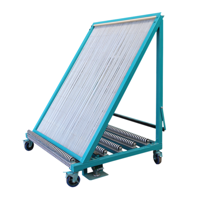 Glass boutique rack